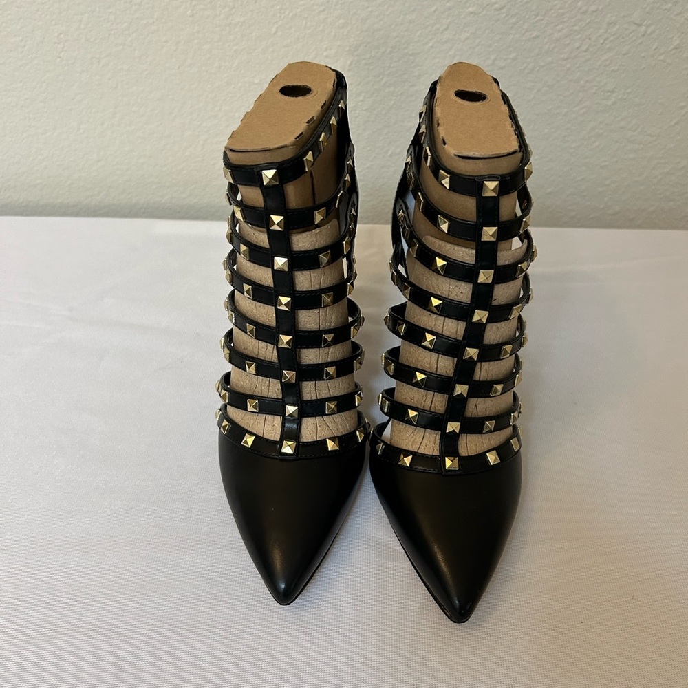 Mix No. 6 Black Studded Heels